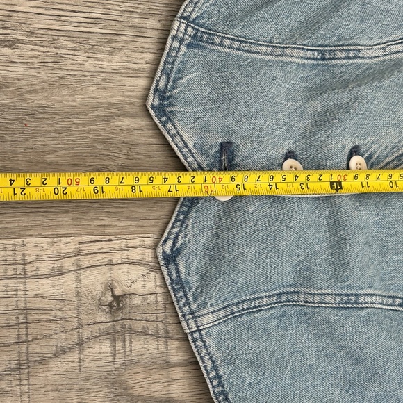 Madewell Blue Denim Vest Top - Picture 7 of 8